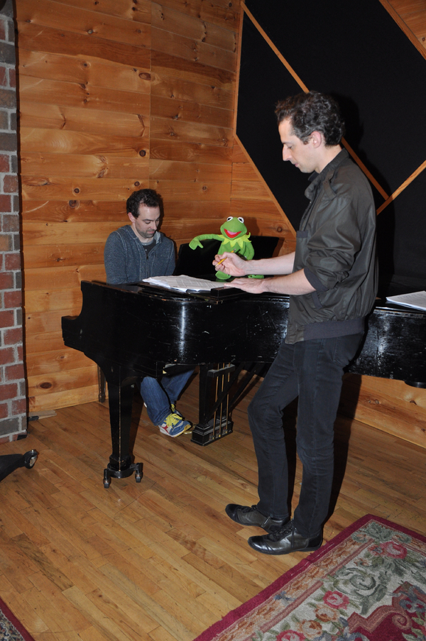 Exclusive Photo Coverage: SOMETHING ROTTEN Gets Help from a Friend for Carols For A Cure Image