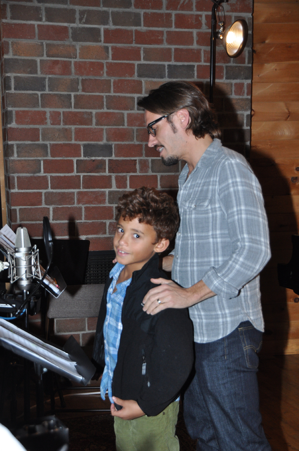 Exclusive Photo Coverage: SOMETHING ROTTEN Gets Help from a Friend for Carols For A Cure Image