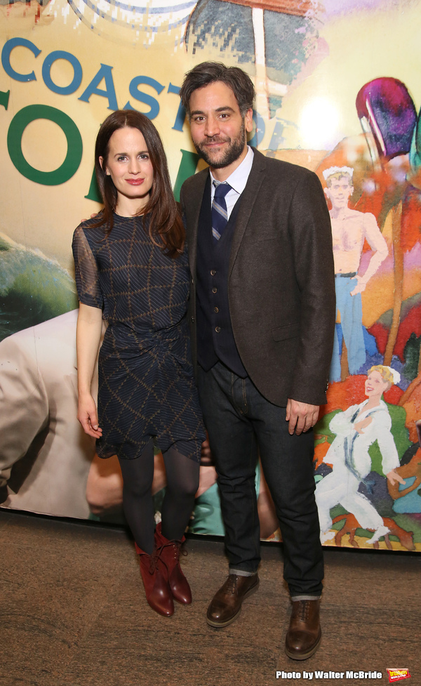 Elizabeth Reaser and Josh Radnor  Photo