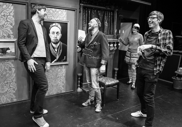 Photo Flash: In Rehearsal for CRIMES AGAINST CHRISTMAS, Opening This Week at Lichfield Garrick Image