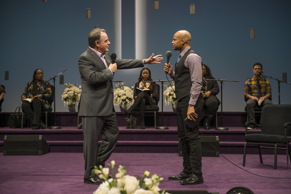 Photo Flash: First Look at Tom Irwin and More in THE CHRISTIANS at Steppenwolf Theatre Company Image