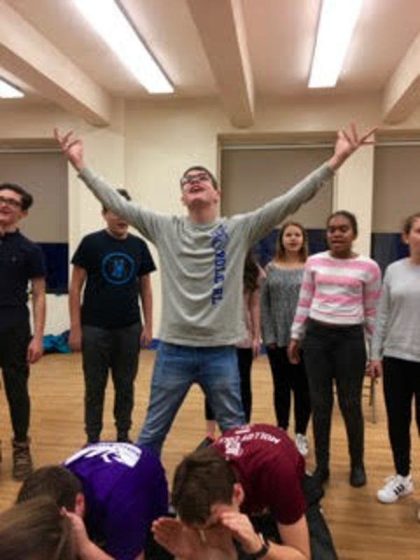 Photo Flash: In Rehearsal for A Class Act NY's URINETOWN and ANNIE JR. Image