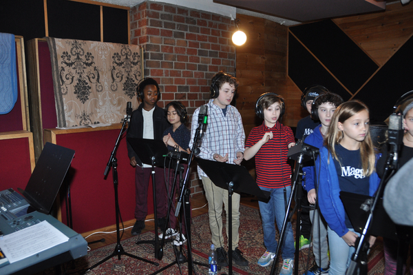 Exclusive Photo Coverage: The Kids of MATILDA Ring in the New Year for Carols For A Cure Image