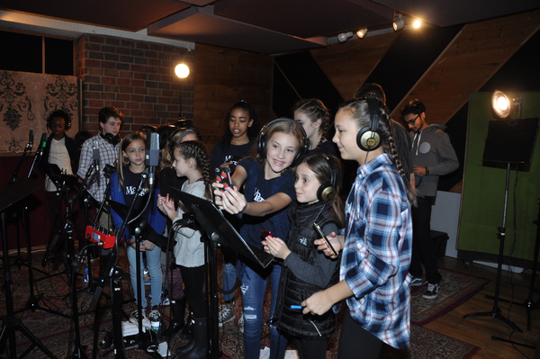 Exclusive Photo Coverage: The Kids of MATILDA Ring in the New Year for Carols For A Cure Image