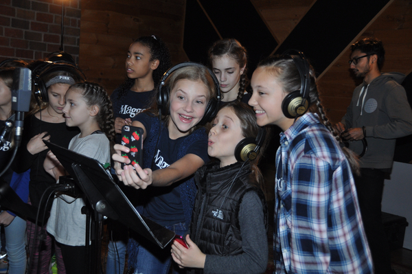 Exclusive Photo Coverage: The Kids of MATILDA Ring in the New Year for Carols For A Cure Image