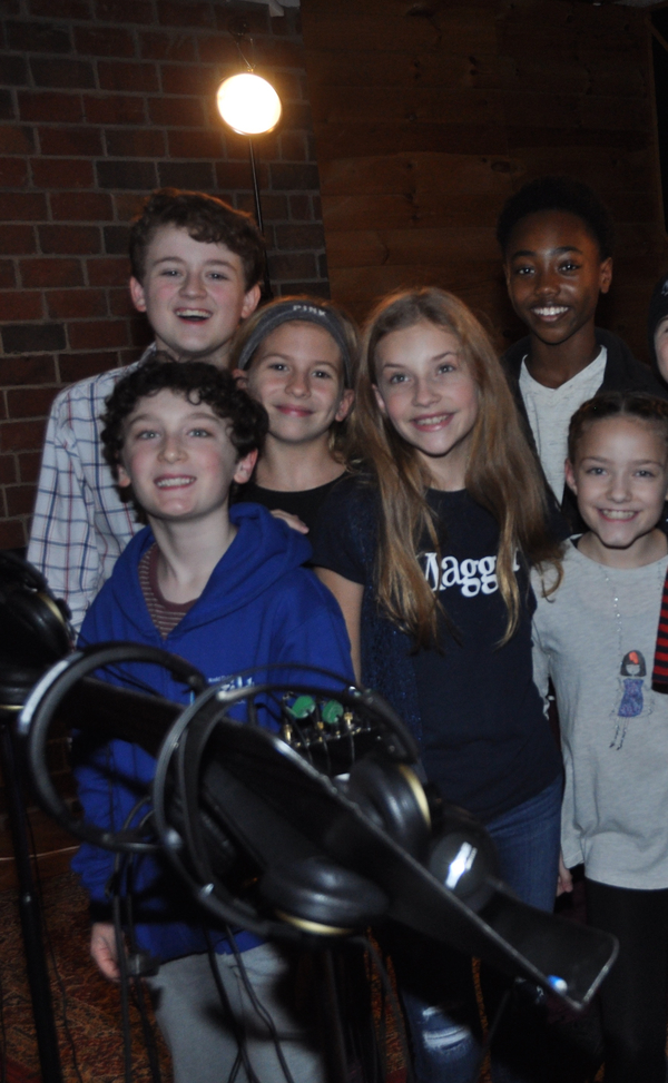 Exclusive Photo Coverage: The Kids of MATILDA Ring in the New Year for Carols For A Cure Image