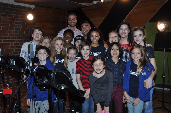 Exclusive Photo Coverage: The Kids of MATILDA Ring in the New Year for Carols For A Cure Image