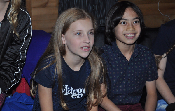 Exclusive Photo Coverage: The Kids of MATILDA Ring in the New Year for Carols For A Cure Image