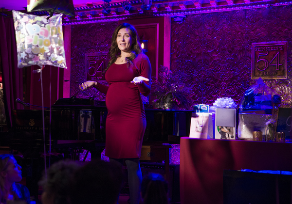 Photo Flash: Dear Friends Celebrate Laura Benanti's Baby Shower at Feinstein's/54 Below  Image