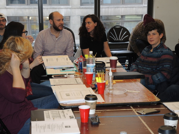 Photo Flash: In Rehearsal for Page 73's ORANGE JULIUS at Rattlestick Playwrights Theater Image