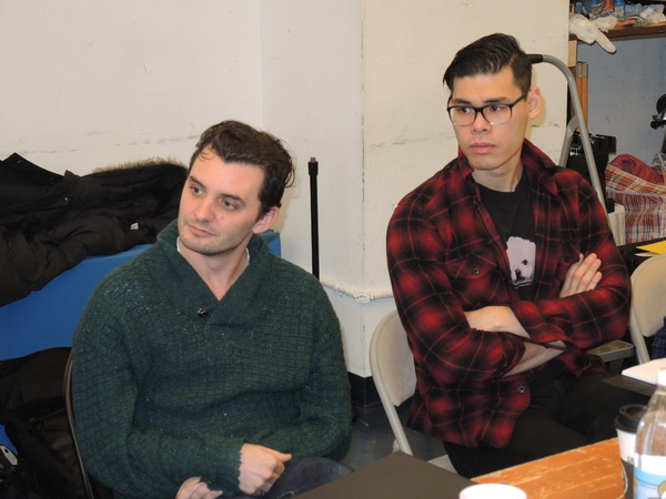 Photo Flash: In Rehearsal for Page 73's ORANGE JULIUS at Rattlestick Playwrights Theater 