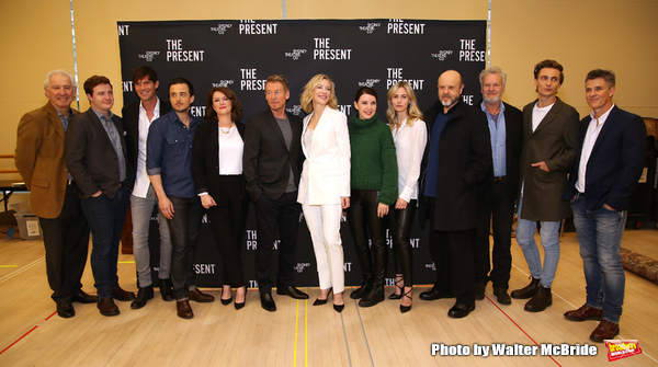 Richard Roxburgh and Cate Blanchett with the cast  Photo