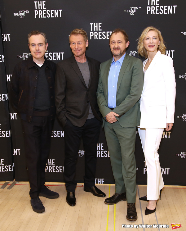 John Crowley, Richard Roxburgh, Andrew Upton and Cate Blanchett  Photo