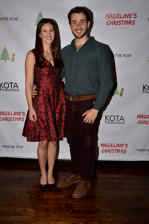 Photo Coverage: The Cast of MADELINE'S CHRISTMAS Celebrates Opening Night at the Lion Theatre 