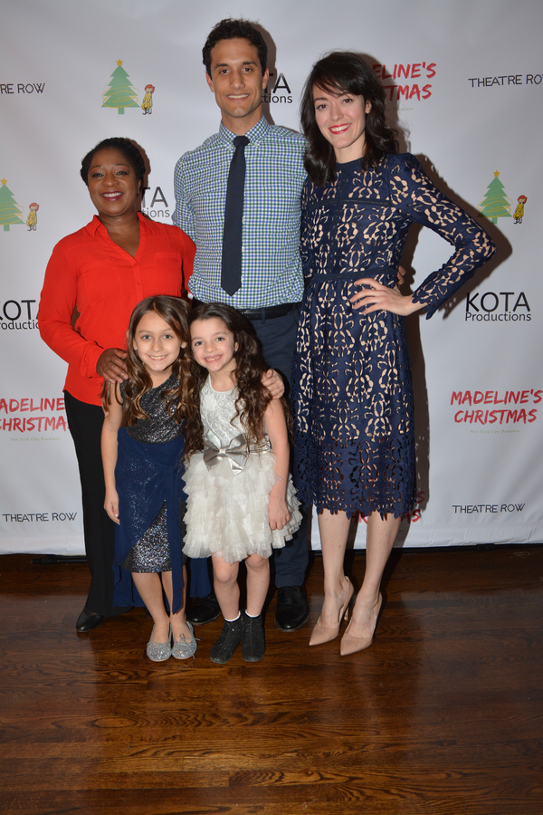Photo Coverage: The Cast of MADELINE'S CHRISTMAS Celebrates Opening Night at the Lion Theatre Image