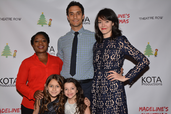 Photo Coverage: The Cast of MADELINE'S CHRISTMAS Celebrates Opening Night at the Lion Theatre Image