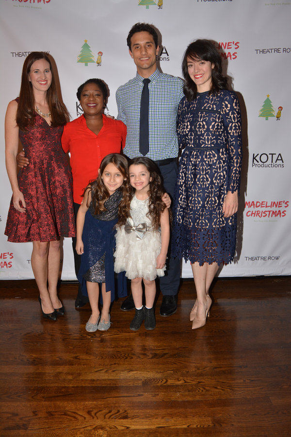 Photo Coverage: The Cast of MADELINE'S CHRISTMAS Celebrates Opening Night at the Lion Theatre Image