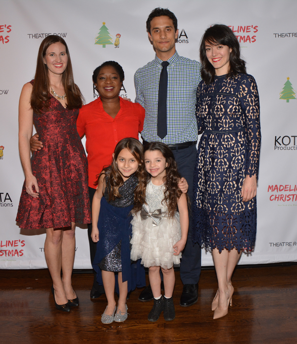 Photo Coverage: The Cast of MADELINE'S CHRISTMAS Celebrates Opening Night at the Lion Theatre Image
