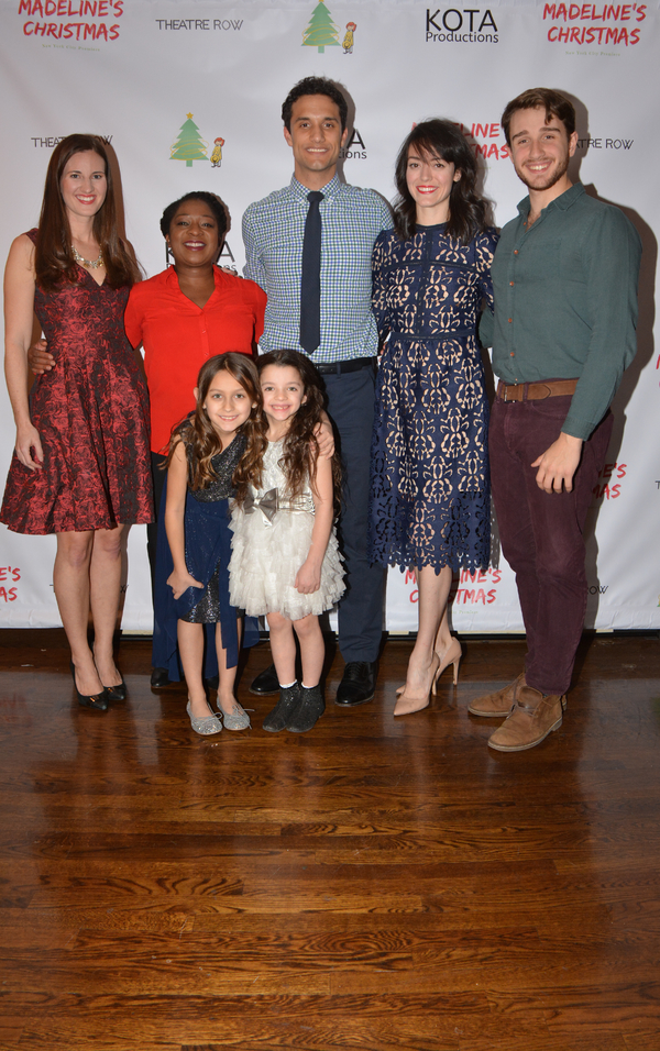 Photo Coverage: The Cast of MADELINE'S CHRISTMAS Celebrates Opening Night at the Lion Theatre Image