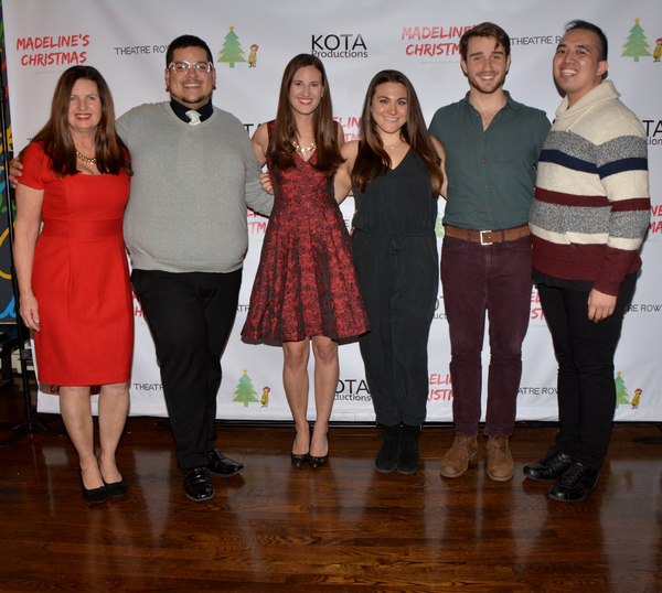 Photo Coverage: The Cast of MADELINE'S CHRISTMAS Celebrates Opening Night at the Lion Theatre Image