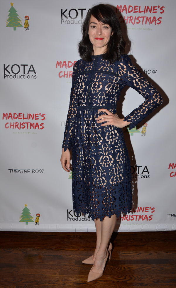 Photo Coverage: The Cast of MADELINE'S CHRISTMAS Celebrates Opening Night at the Lion Theatre Image