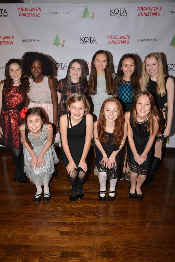 Photo Coverage: The Cast of MADELINE'S CHRISTMAS Celebrates Opening Night at the Lion Theatre Image