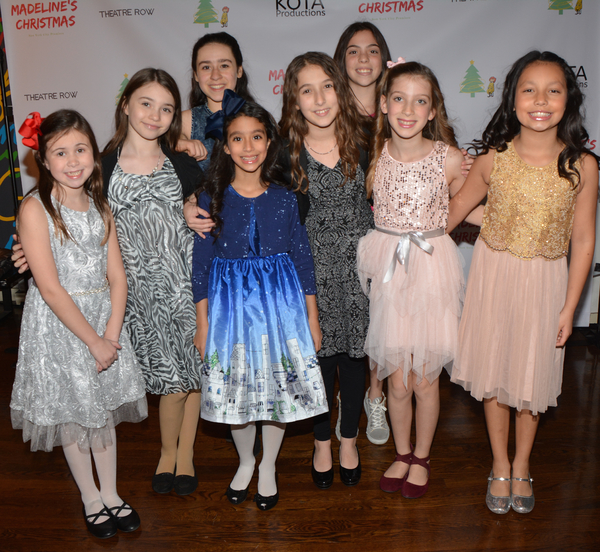 Photo Coverage: The Cast of MADELINE'S CHRISTMAS Celebrates Opening Night at the Lion Theatre Image