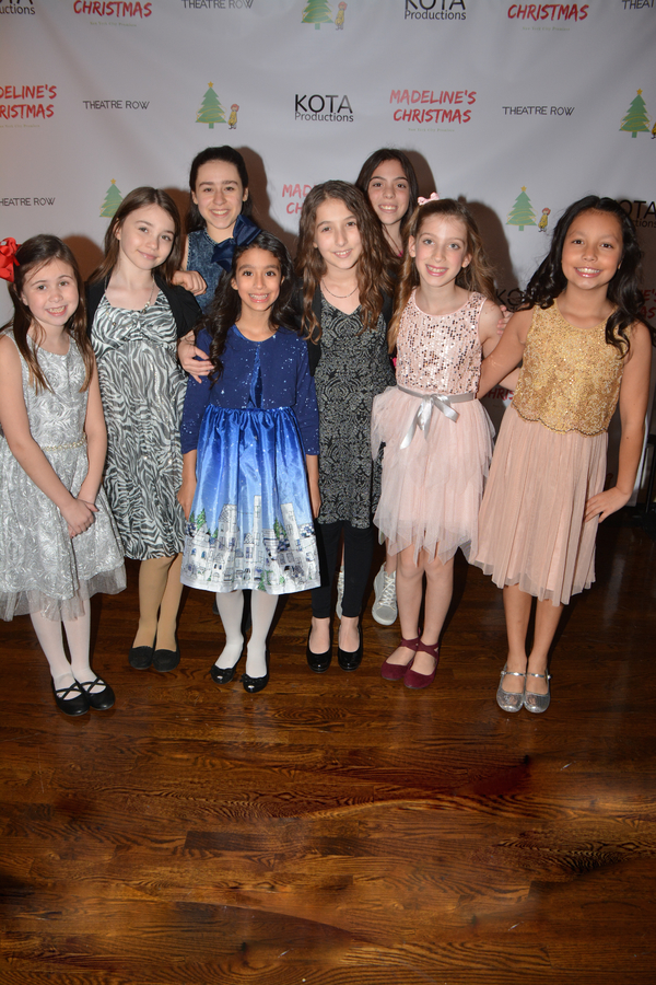 Photo Coverage: The Cast of MADELINE'S CHRISTMAS Celebrates Opening Night at the Lion Theatre Image