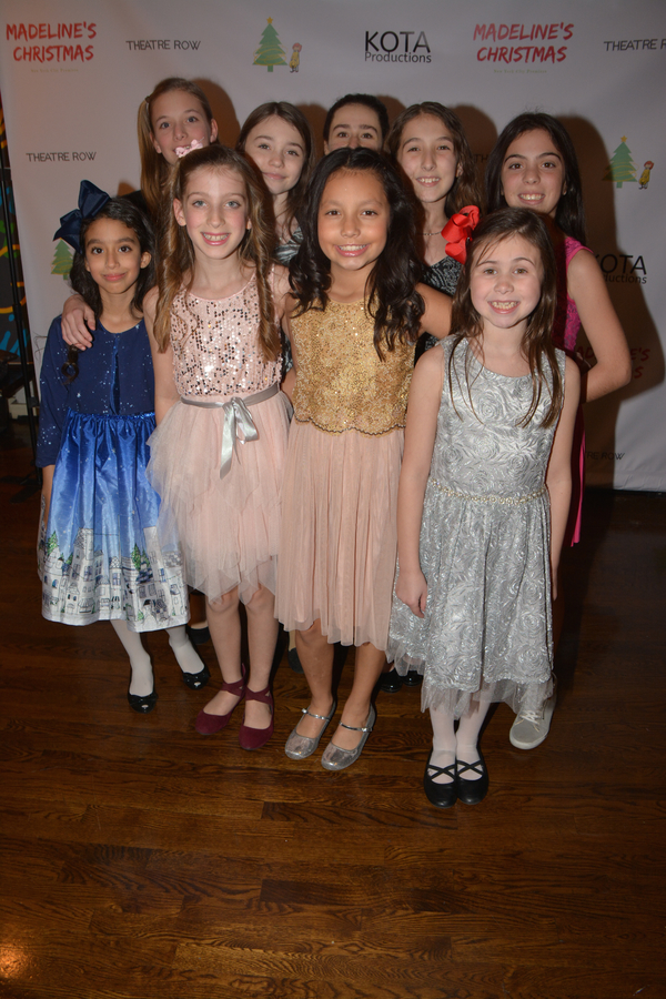 Photo Coverage: The Cast of MADELINE'S CHRISTMAS Celebrates Opening Night at the Lion Theatre Image
