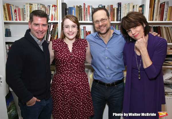 Chad Beguelin, Caitlin Kinnunen, Matthew Sklar and Beth Leavel  Photo