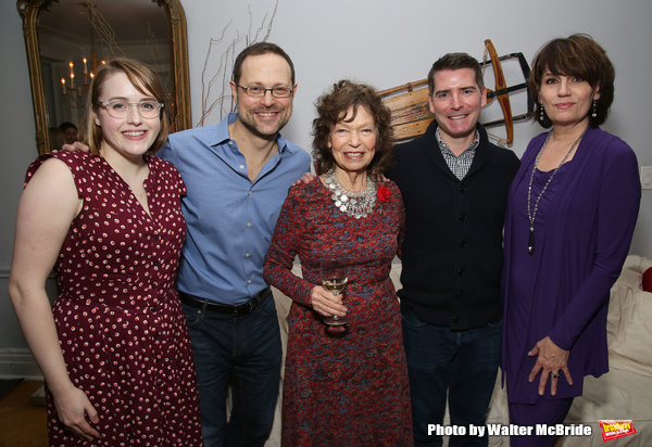 Caitlin Kinnunen, Matthew Sklar, Gretchen Cryer, Chad Beguelin and Beth Leavel  Photo