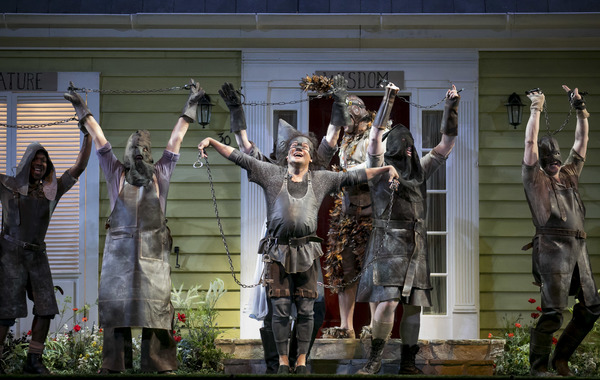 Photo Flash: First Look at THE MAGIC FLUTE, Opening Tomorrow at the Lyric Opera 