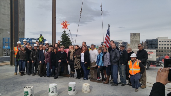 Photo Flash: Hale Centre Theatre Hosts Topping Out, Naming Celebration Image
