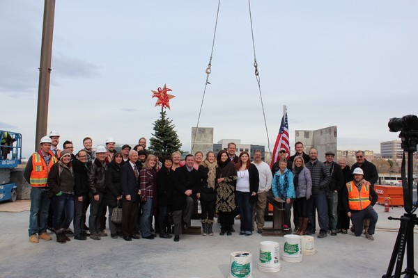 Photo Flash: Hale Centre Theatre Hosts Topping Out, Naming Celebration Image