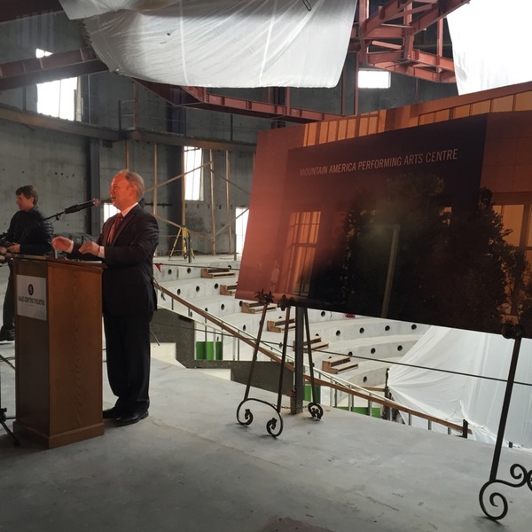 Photo Flash: Hale Centre Theatre Hosts Topping Out, Naming Celebration Image