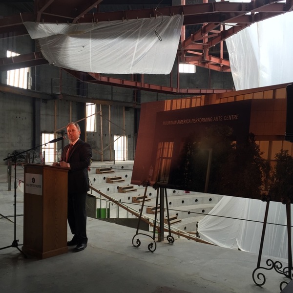 Photo Flash: Hale Centre Theatre Hosts Topping Out, Naming Celebration Image