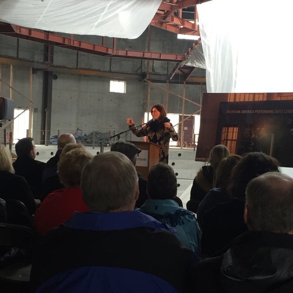 Photo Flash: Hale Centre Theatre Hosts Topping Out, Naming Celebration Image