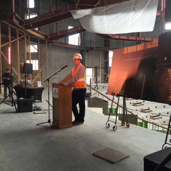 Photo Flash: Hale Centre Theatre Hosts Topping Out, Naming Celebration Image