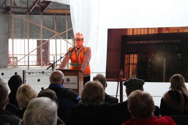 Photo Flash: Hale Centre Theatre Hosts Topping Out, Naming Celebration Image