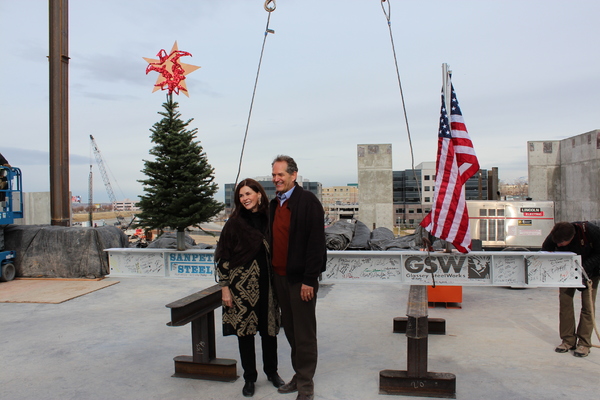 Photo Flash: Hale Centre Theatre Hosts Topping Out, Naming Celebration Image