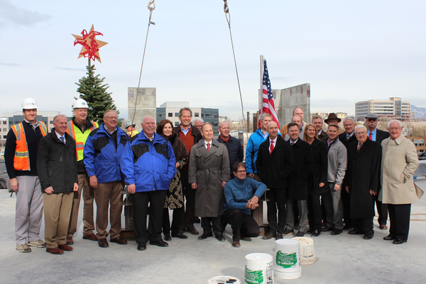 Photo Flash: Hale Centre Theatre Hosts Topping Out, Naming Celebration Image