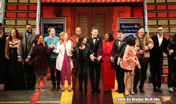 Photo Coverage: IN TRANSIT Company Takes Opening Night Bows! Image