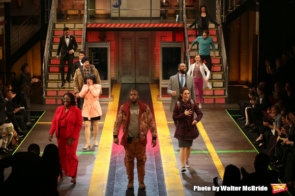 Photo Coverage: IN TRANSIT Company Takes Opening Night Bows! Image