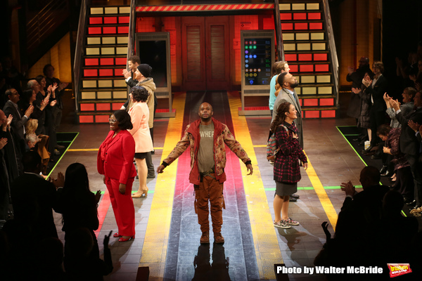 Photo Coverage: IN TRANSIT Company Takes Opening Night Bows! Image