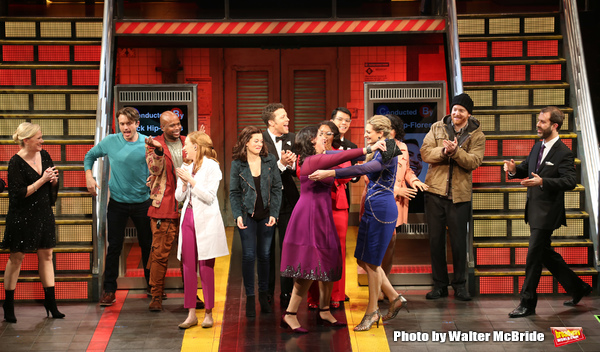 Photo Coverage: IN TRANSIT Company Takes Opening Night Bows! Image