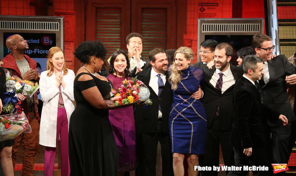 Photo Coverage: IN TRANSIT Company Takes Opening Night Bows! Image