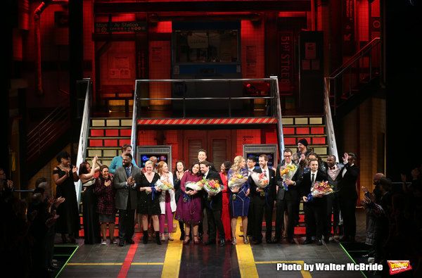 Photo Coverage: IN TRANSIT Company Takes Opening Night Bows! Image