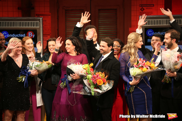 Photo Coverage: IN TRANSIT Company Takes Opening Night Bows! Image