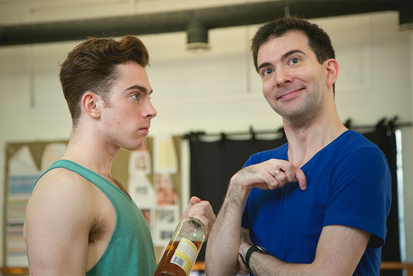 Photo Flash: First Look at Rehearsal Shots of 'Ferris & Milnes - Christmas Cracker' Image