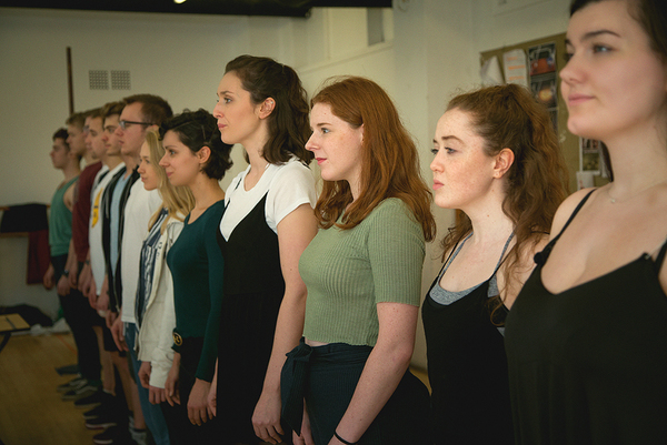 Photo Flash: First Look at Rehearsal Shots of 'Ferris & Milnes - Christmas Cracker' Image